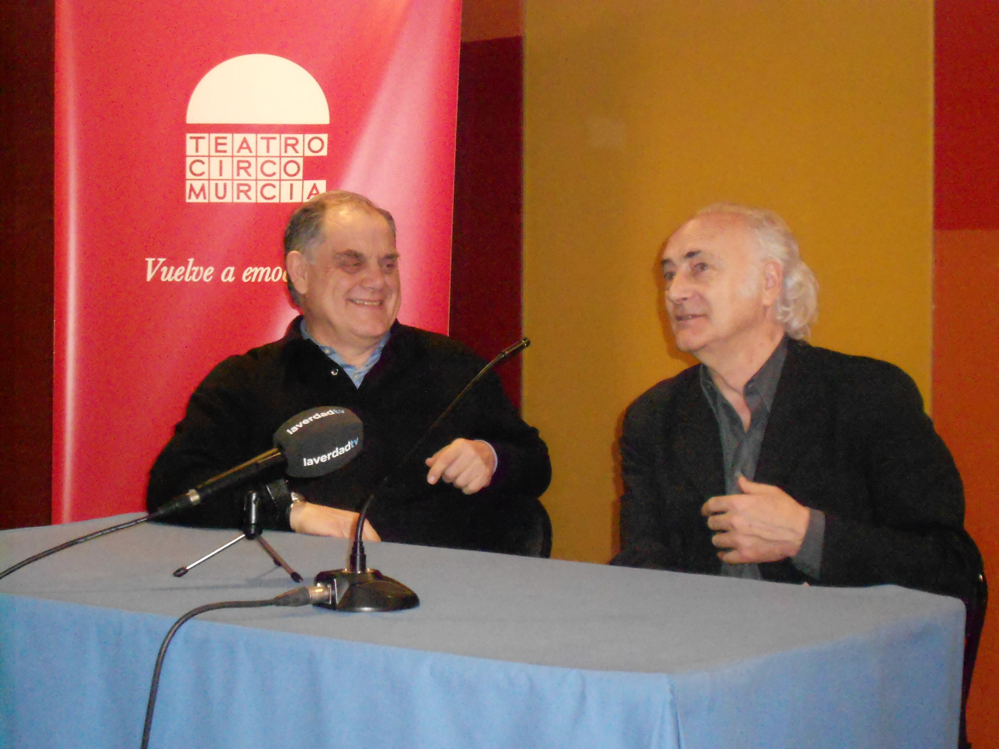 Prada y Oliva, durante la rueda de prensa